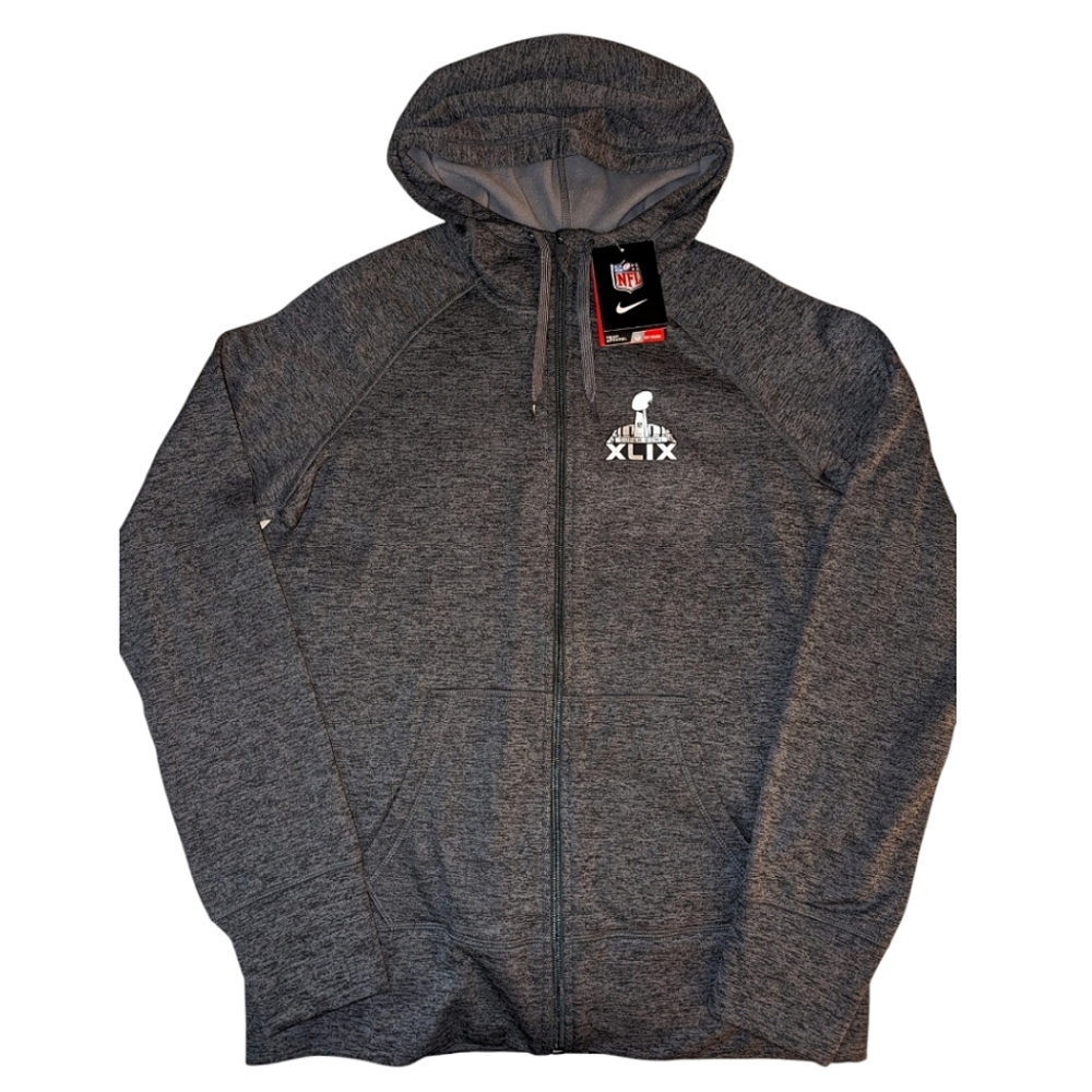 NFL VIP Swag RARE Team Gear Therma FIT Full Zip Hood Jacket Nike Memorabilia NWT